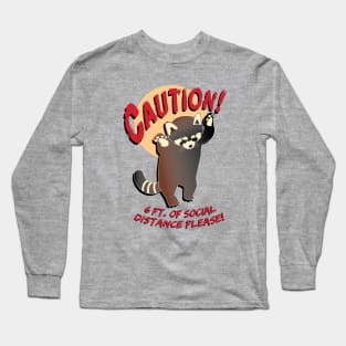 Red Panda - Social Distance Long Sleeve T-Shirt